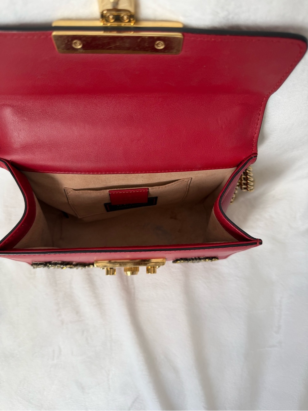 Gucci Red Cowhide Star bag (Limited Edition) - Picture 5 of 15